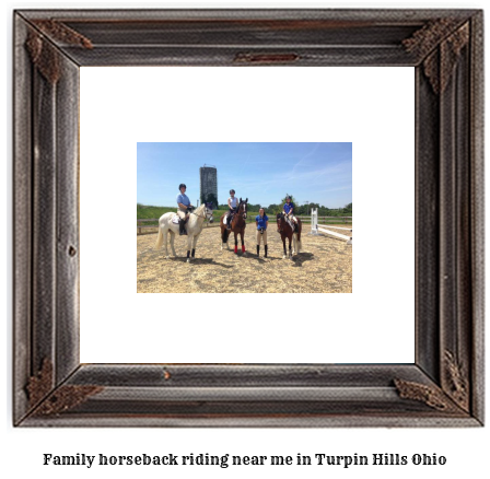 family horseback riding near me in Turpin Hills, Ohio